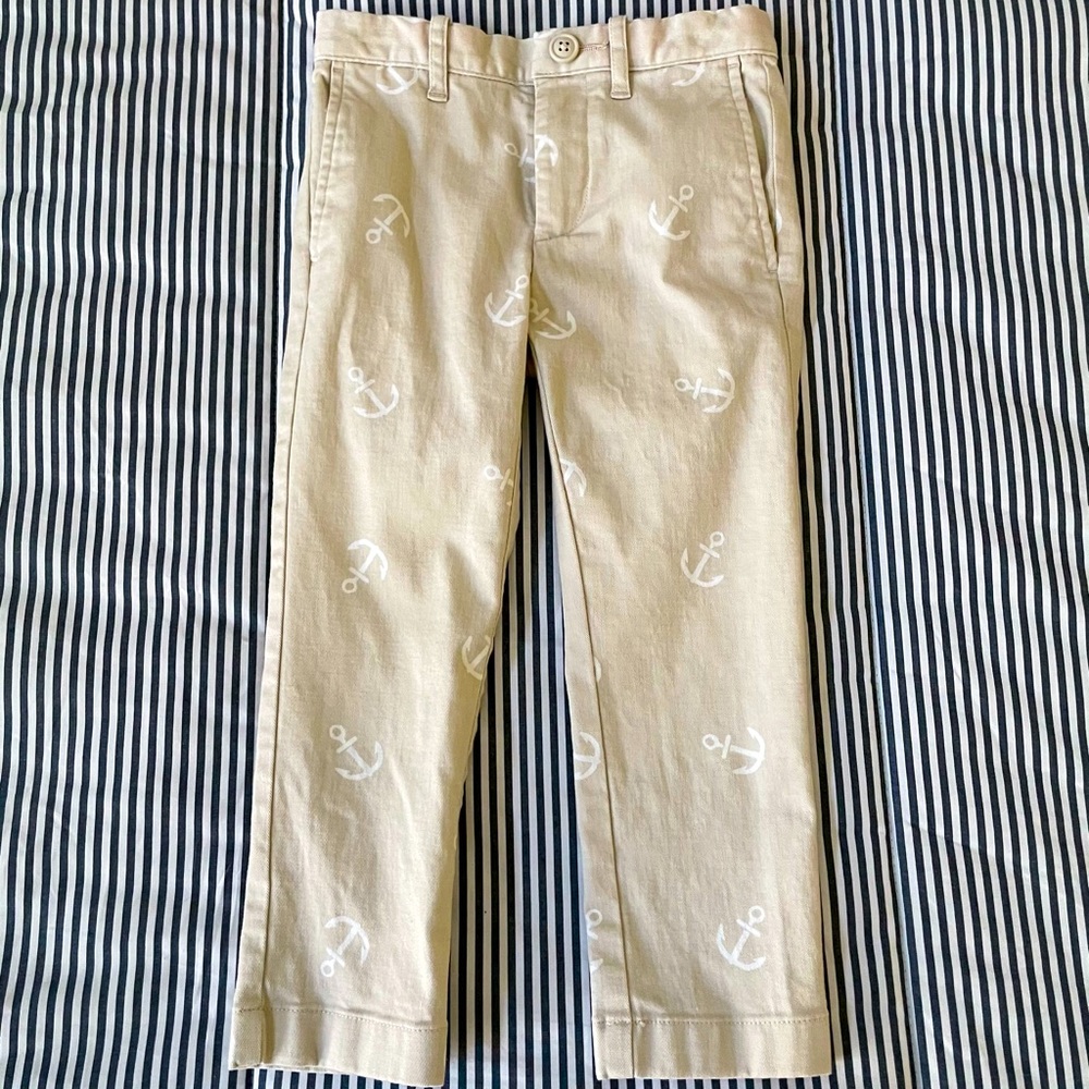 J. Crew Crewcuts Anchor Skinny Khaki Pants